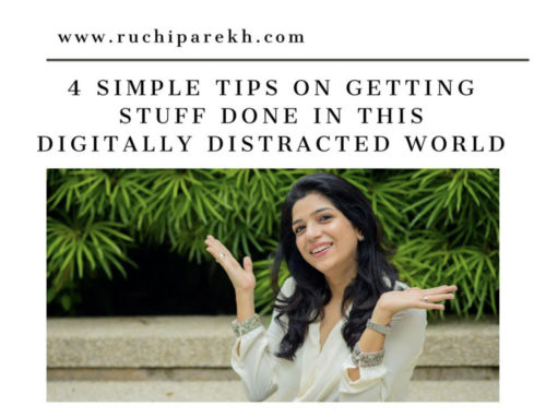 4 Simple Tips on getting stuff done in this Digitally Distracted World!
